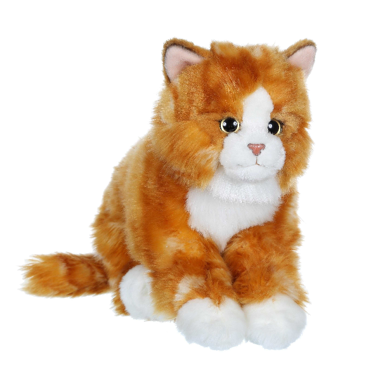  plush toy cat mimiz ginger 30 cm 